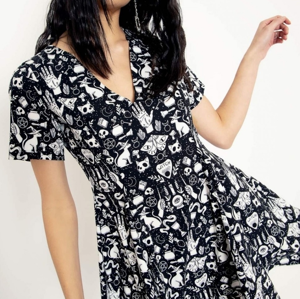 COPY - Blackmilk Witches Alter Evil V Dress